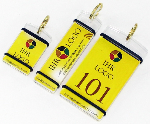 messingfarbigeSchlüsselanhänger